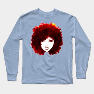 Autumn Afro Natural Hair Curly Hair Tshirt/Tees Long Sleeve T-Shirt